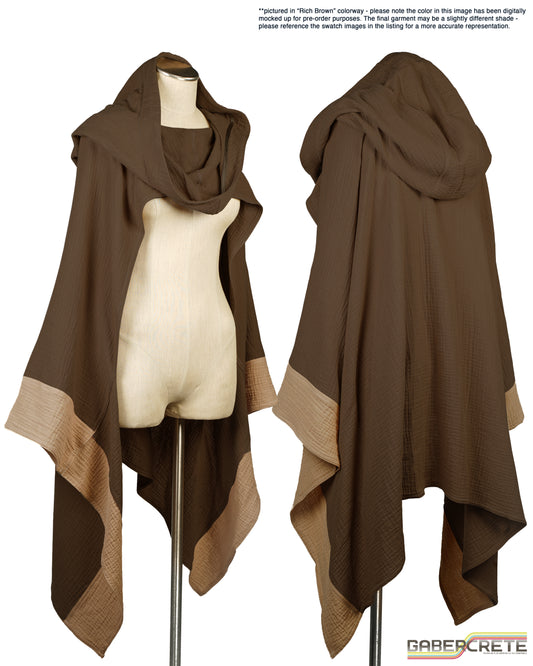 **FINAL SALE** The Wayfarer's Poncho (Rich Brown)