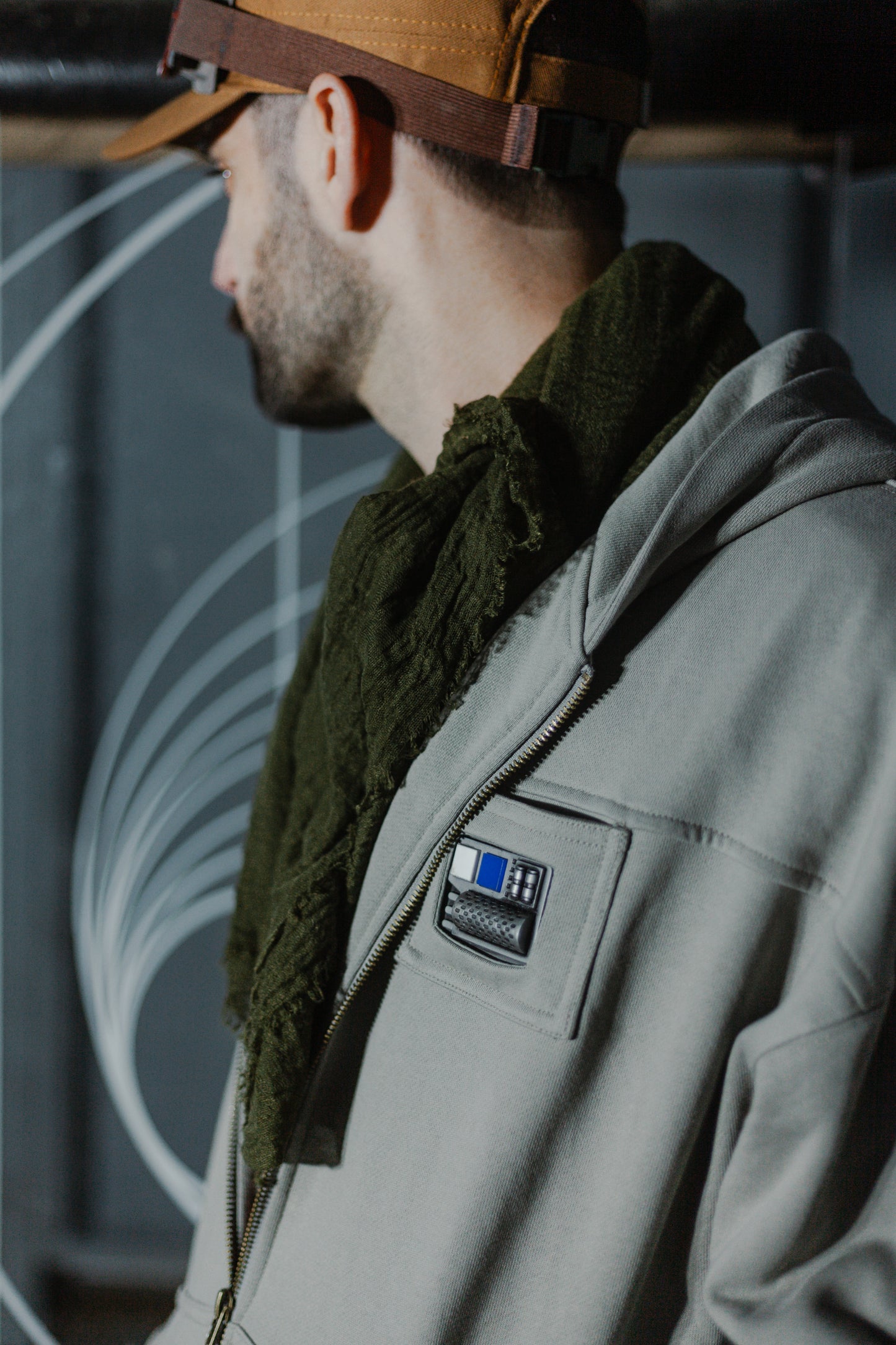 **PRE-ORDER** The GABERCRETE Zip-Up Hoodie