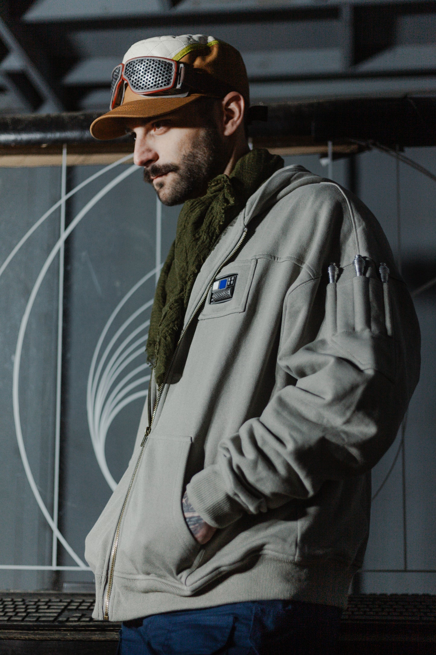 **PRE-ORDER** The GABERCRETE Zip-Up Hoodie